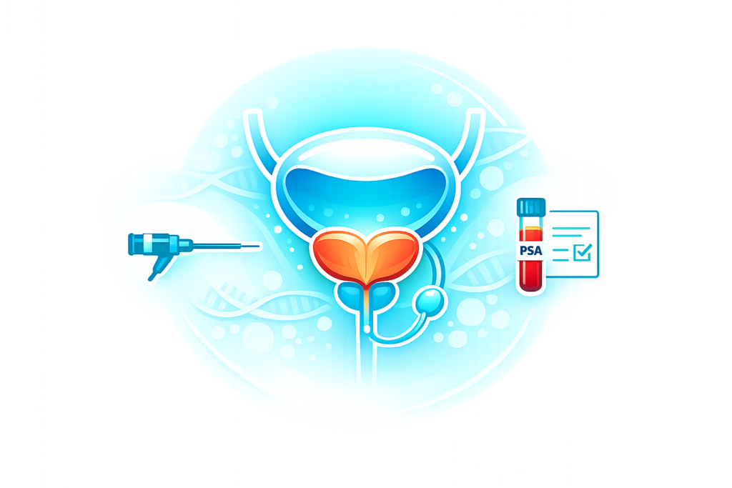 Prostate anatomy vec